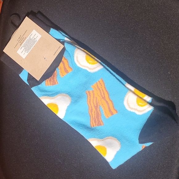 K. Bell bacon and eggs socks - Picture 2 of 4